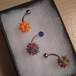 Koosh Ball Belly Ring